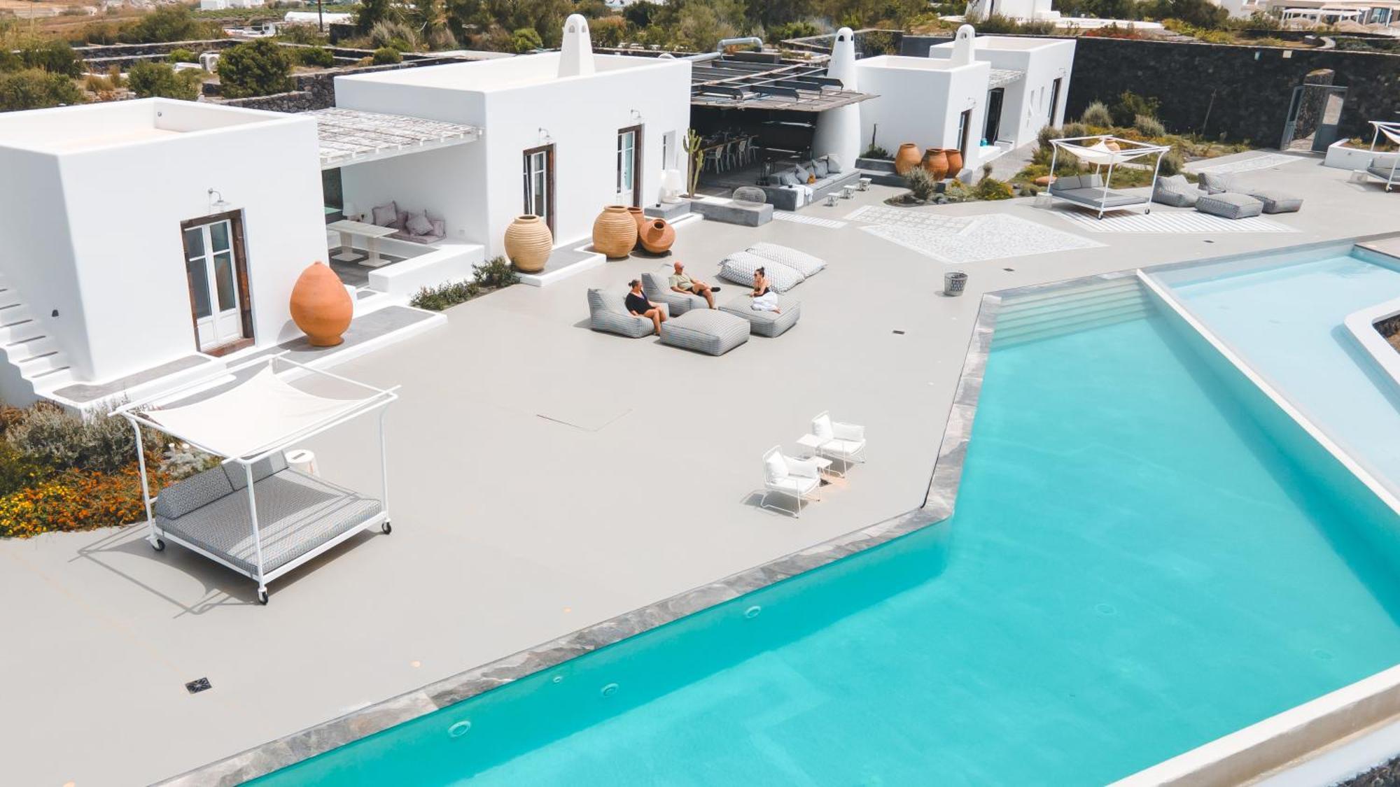 Erosantorini Estate Hotel ฟิรา ภายนอก รูปภาพ